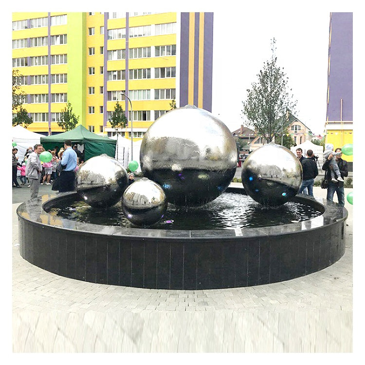 900mm Mirror polished stainless steel garden decorative ball
