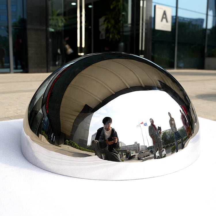 300mm 400mm Mirror polished stainless steel hemisphere