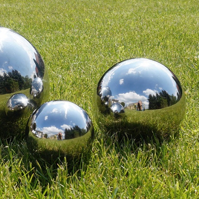 Custom Modern Large Garden Decoration Metal Hollow Ball Stainless Steel Sphere Sculptures For Outdoor