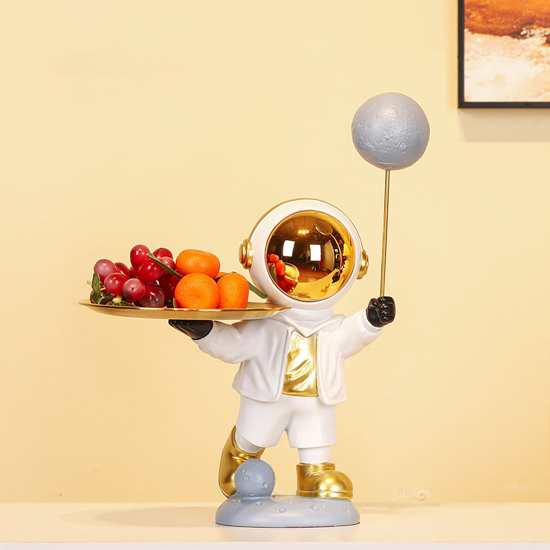 Hot Sale Nordic Modern Sculpture Astronaut Spaceman Large Floor Ornament Resin Crafts For Home Decoration