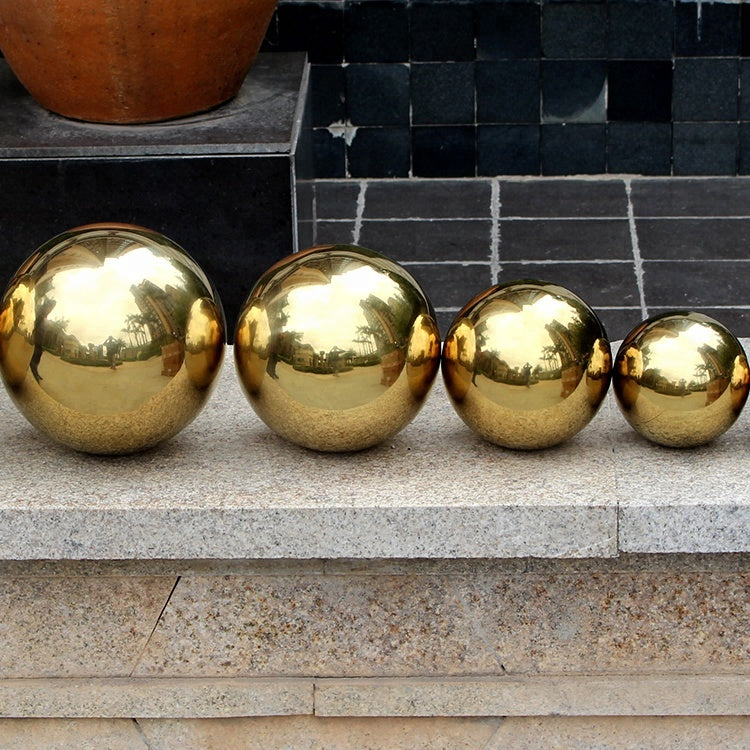 High Quality Customized Large Modern Outdoor Garden Decorative Metal Art Abstract Sphere Hemisphere globe Steel Sculpture
