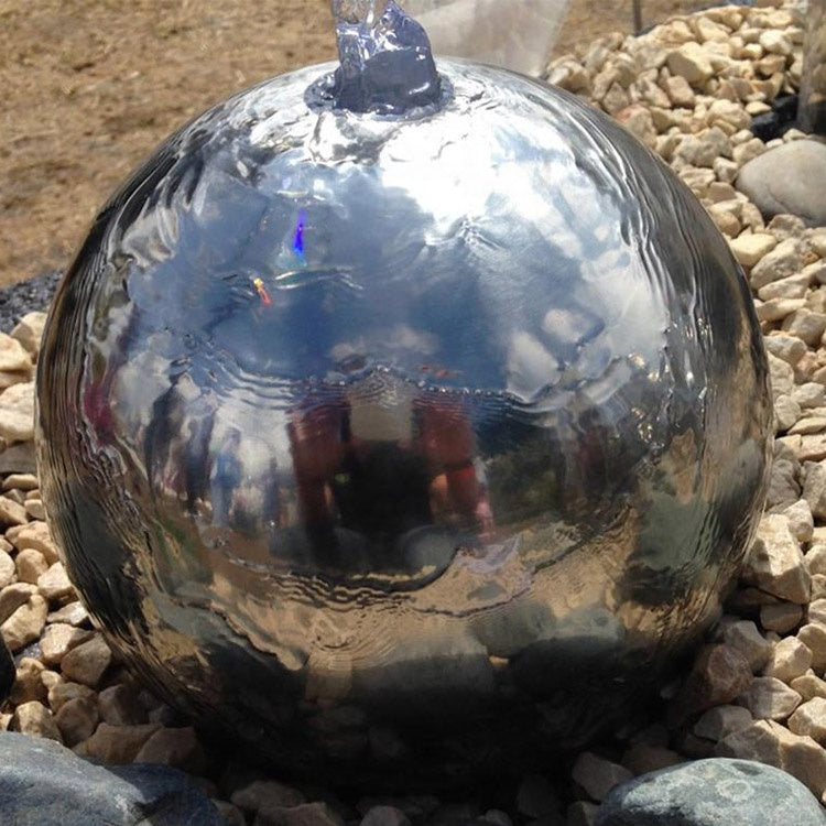 OEM ODM Large Metal 1600mm Mirror Polished Hollow Ball Stainless Steel Sphere Fountain Water