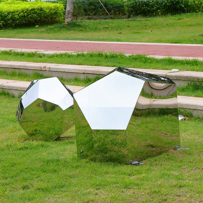 High Quality Customized Large Modern Outdoor Garden Decorative Metal Art Abstract Stainless Steel Sculpture