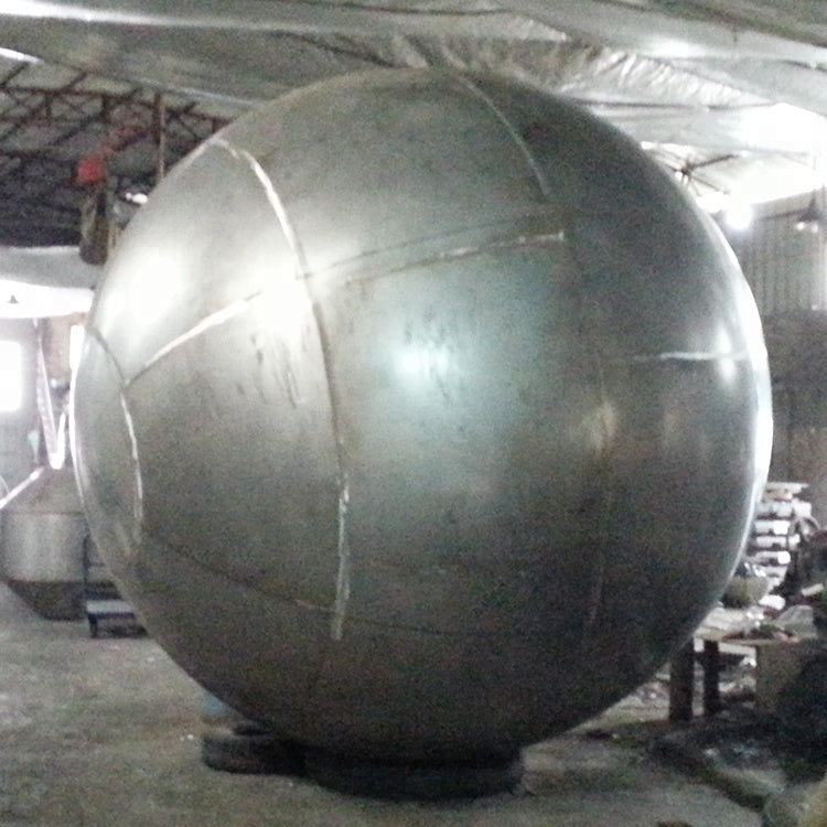 Large Stainless Steel Polished Hollow Garden Decorative Ball Decorative Hemisphere 304 316 Stainless Steel Sphere