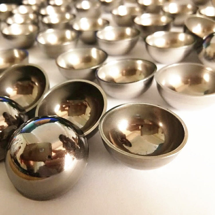 Custom Titanium Brass Mirror Polished Brushed Large Gold Metal Half Sphere Stainless Steel Hemisphere