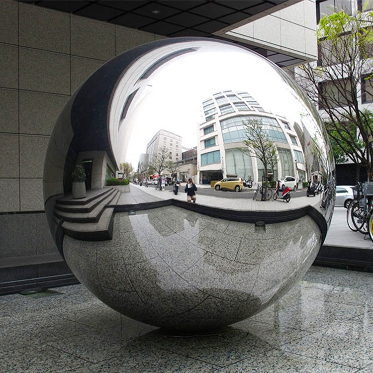 304 316L Stainless steel Silver Chrome Ball Gazing Globes Sphere sculpture