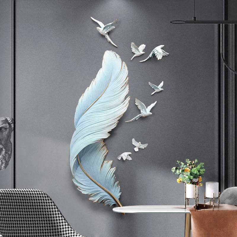 High Quality Customized Large Modern Decorative Metal Art Abstract Metal Wall Decoration Ins Metal Wall Decoration