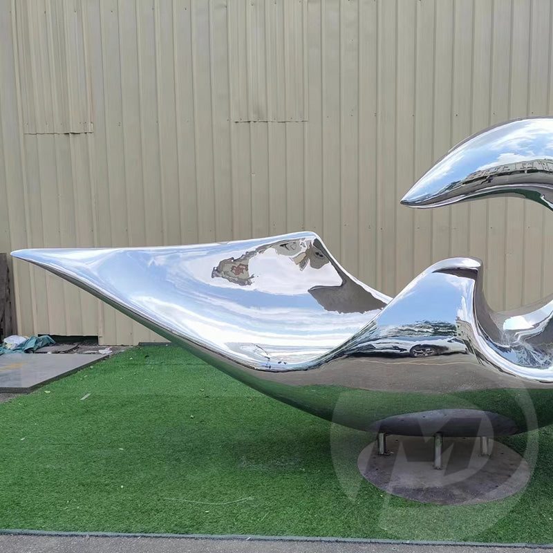 Garden Shopping Mall Park Forest Decorative Craft Stainless Steel Sculpture