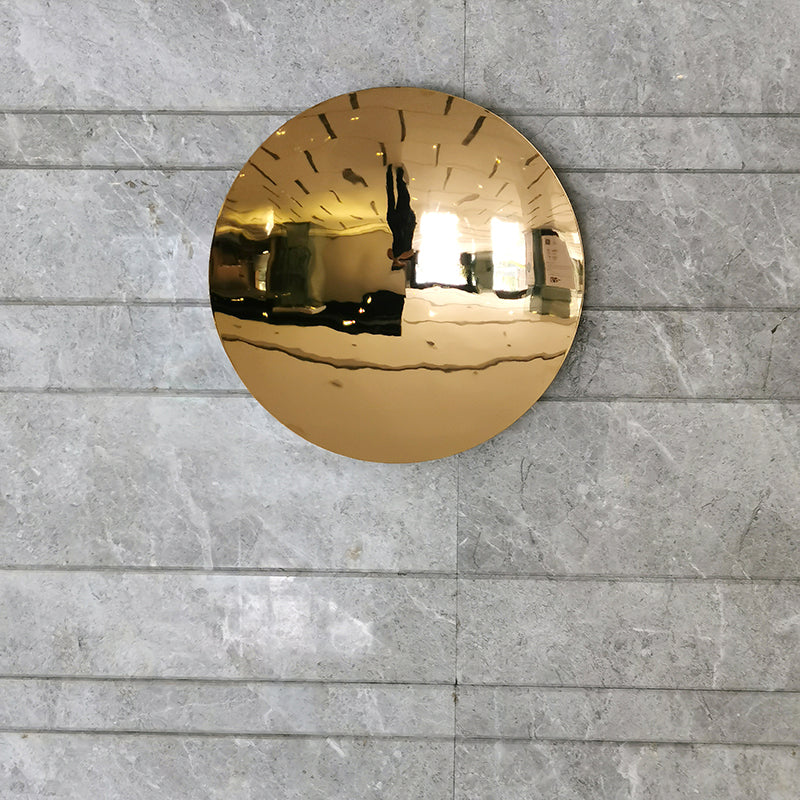 Modern Decorative Anish Kapoor Art Stainless Steel Large Concave Metal Reflective Sculpture Mirrors Decor Wall