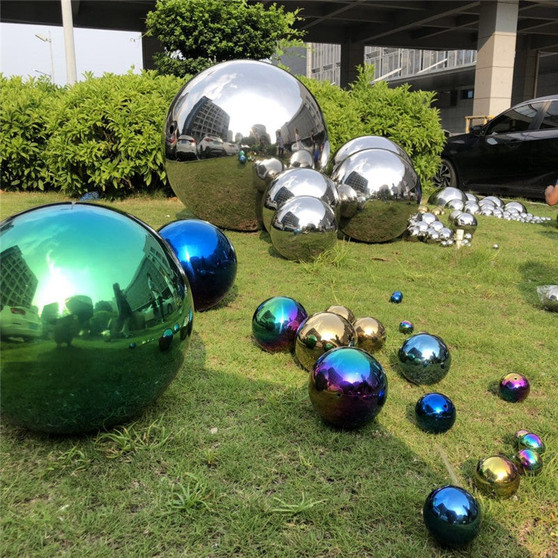 OEM Custom Large Outdoor Decoration Metal Balls Polished Mirror Stainless Steel Ball