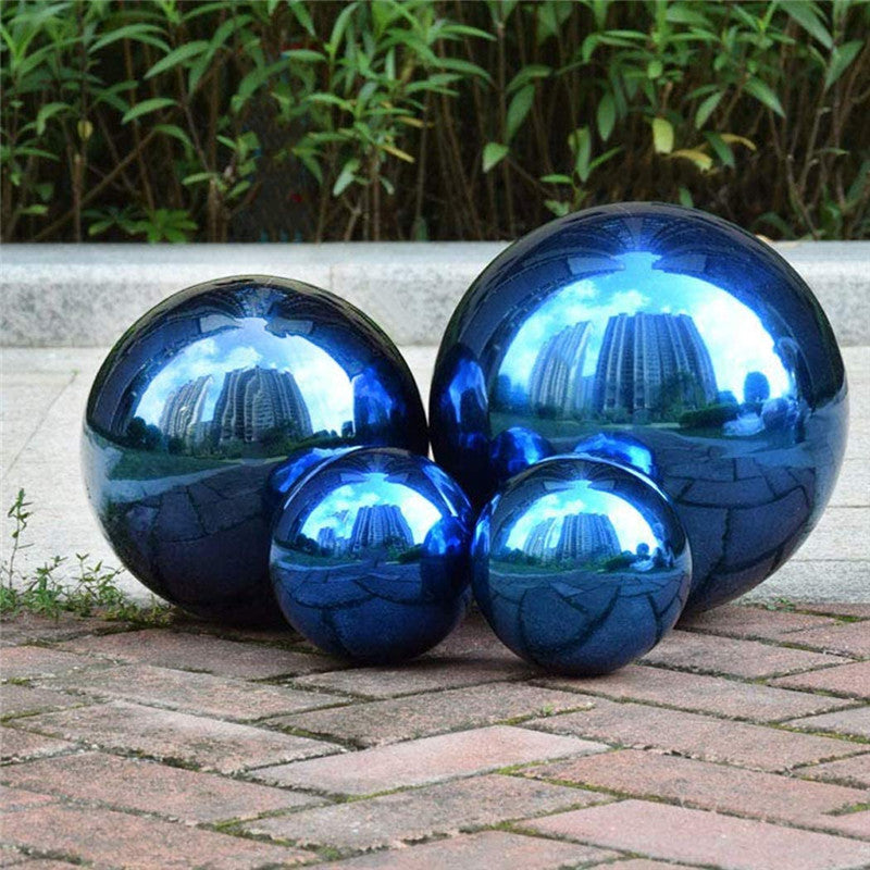 Customized Size Large Garden Decoration Water Fountain Mirror Round Metal Ball Stainless Steel Sphere
