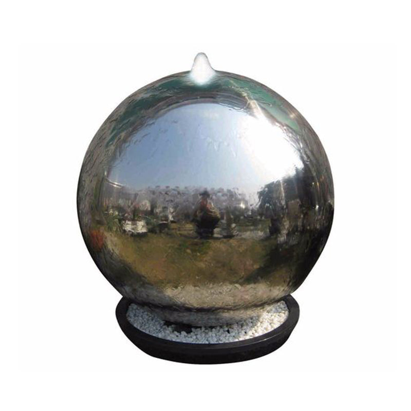 Maoping Factory Custom Aisi 316 Metal Ball Hollow Outdoor Water Feature Modern Stainless Steel Sphere